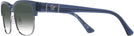 Cat Eye Blue Transparent Versace 3348 w/ Gradient Bifocal Reading Sunglasses View #3