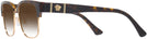 Cat Eye Havana Versace 3348 w/ Gradient Progressive No-Line Reading Sunglasses View #3