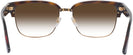 Cat Eye Havana Versace 3348 w/ Gradient Progressive No-Line Reading Sunglasses View #4