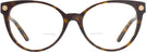 Cat Eye Havana Versace 3353 Bifocal View #2