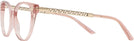 Cat Eye Transparent Pink Versace 3353 Computer Style Progressive View #3