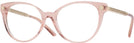 Cat Eye Transparent Pink Versace 3353 Computer Style Progressive View #1