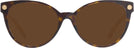 Cat Eye Havana Versace 3353 Progressive Reading Sunglasses View #2