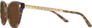 Cat Eye Havana Versace 3353 Progressive Reading Sunglasses View #3