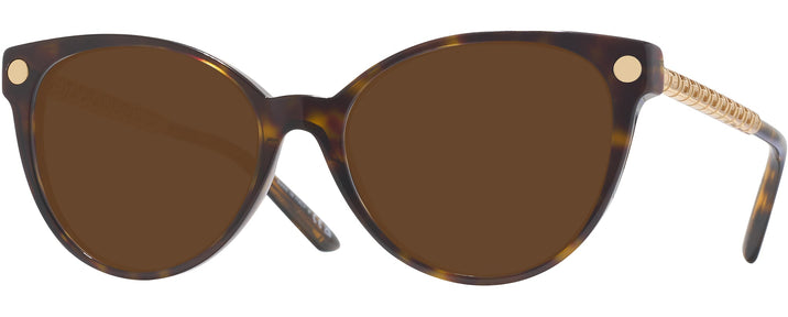 Cat Eye Havana Versace 3353 Progressive Reading Sunglasses View #1