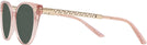 Cat Eye Transparent Pink Versace 3353 Progressive Reading Sunglasses View #3