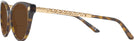 Cat Eye Havana Versace 3353 Bifocal Reading Sunglasses View #3