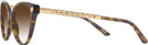 Cat Eye Havana Versace 3353 w/ Gradient Progressive Reading Sunglasses View #3