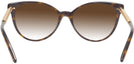 Cat Eye Havana Versace 3353 w/ Gradient Progressive Reading Sunglasses View #4