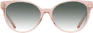 Cat Eye Transparent Pink Versace 3353 w/ Gradient Progressive Reading Sunglasses View #2