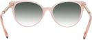 Cat Eye Transparent Pink Versace 3353 w/ Gradient Progressive Reading Sunglasses View #4