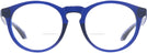 Round Transparent Blue Versace 3355U Bifocal View #2