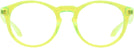 Round Yellow Fluo Versace 3355U Single Vision Full Frame View #2