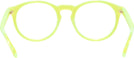Round Yellow Fluo Versace 3355U Single Vision Full Frame View #4