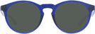 Round Transparent Blue Versace 3355U Progressive Reading Sunglasses View #2