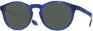Round Transparent Blue Versace 3355U Progressive Reading Sunglasses View #1