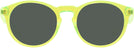 Round Yellow Fluo Versace 3355U Progressive Reading Sunglasses View #2
