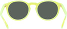 Round Yellow Fluo Versace 3355U Progressive Reading Sunglasses View #4