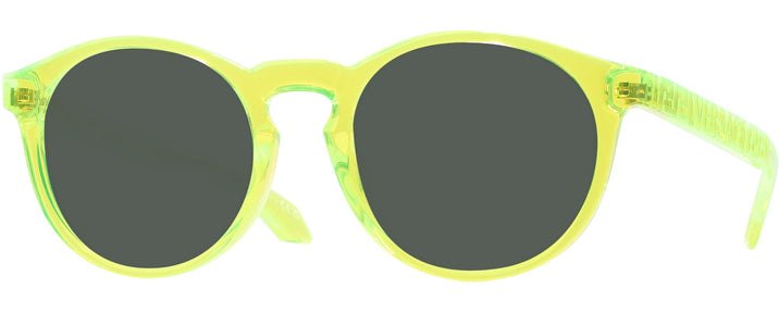 Round Yellow Fluo Versace 3355U Progressive Reading Sunglasses View #1