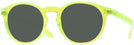 Round Yellow Fluo Versace 3355U Progressive Reading Sunglasses View #1