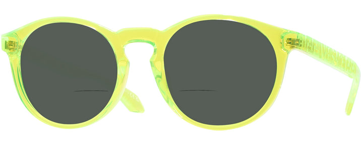 Round Yellow Fluo Versace 3355U Bifocal Reading Sunglasses View #1