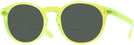 Round Yellow Fluo Versace 3355U Bifocal Reading Sunglasses View #1