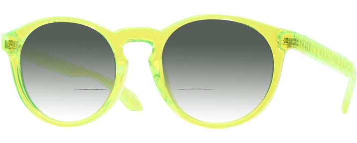 Round Yellow Fluo Versace 3355U w/ Gradient Bifocal Reading Sunglasses View #1
