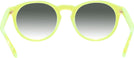 Round Yellow Fluo Versace 3355U w/ Gradient Progressive Reading Sunglasses View #4