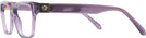Rectangle Violet Transparent Versace 3357 Progressive No-Lines View #3