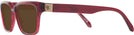 Rectangle Red Transparent Versace 3357 Bifocal Reading Sunglasses View #3