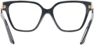 Square Black Versace 3358B Single Vision Full Frame View #4