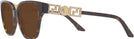 Square Havana Versace 3358B Bifocal Reading Sunglasses View #3