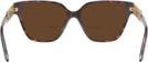 Square Havana Versace 3358B Bifocal Reading Sunglasses View #4