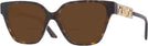 Square Havana Versace 3358B Bifocal Reading Sunglasses View #1