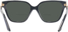 Square Black Versace 3358B Bifocal Reading Sunglasses View #4