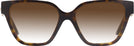 Square Havana Versace 3358B w/ Gradient Progressive Reading Sunglasses View #2