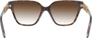 Square Havana Versace 3358B w/ Gradient Progressive Reading Sunglasses View #4