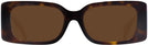 Rectangle Havana Versace 3362U Progressive Reading Sunglasses View #2