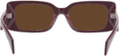 Rectangle Bordeaux Versace 3362U Progressive Reading Sunglasses View #4