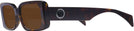 Rectangle Havana Versace 3362U Bifocal Reading Sunglasses View #3