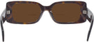 Rectangle Havana Versace 3362U Bifocal Reading Sunglasses View #4