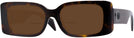 Rectangle Havana Versace 3362U Bifocal Reading Sunglasses View #1