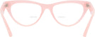 Cat Eye Pink Opalescent Versace 3364U Bifocal View #4