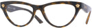 Cat Eye Havana Versace 3364U Single Vision Full Frame View #1