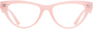 Cat Eye Pink Opalescent Versace 3364U Progressive No-Lines View #2
