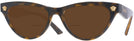 Cat Eye Havana Versace 3364U Bifocal Reading Sunglasses View #1