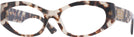 Oval Havana Grey Versace 3369 Progressive No-Lines View #1