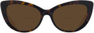 Cat Eye Havana Versace 4388 Bifocal Reading Sunglasses View #2