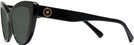Cat Eye Black Versace 4388 Bifocal Reading Sunglasses View #3