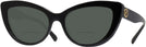 Cat Eye Black Versace 4388 Bifocal Reading Sunglasses View #1